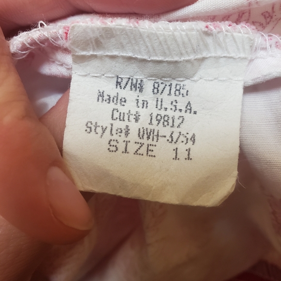 White and red strapless ruby rox dress - Picture 8 of 9